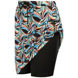 Jack Smith Skort NWT Pockets, Soft Knit, Mesh Lining, Multicolor & Black Sz S